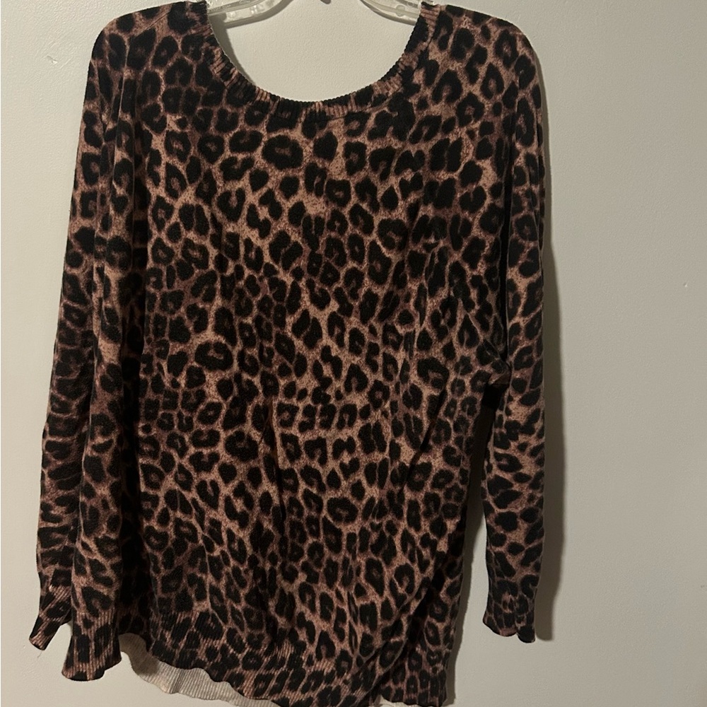 Torrid leopard shirt size 5X